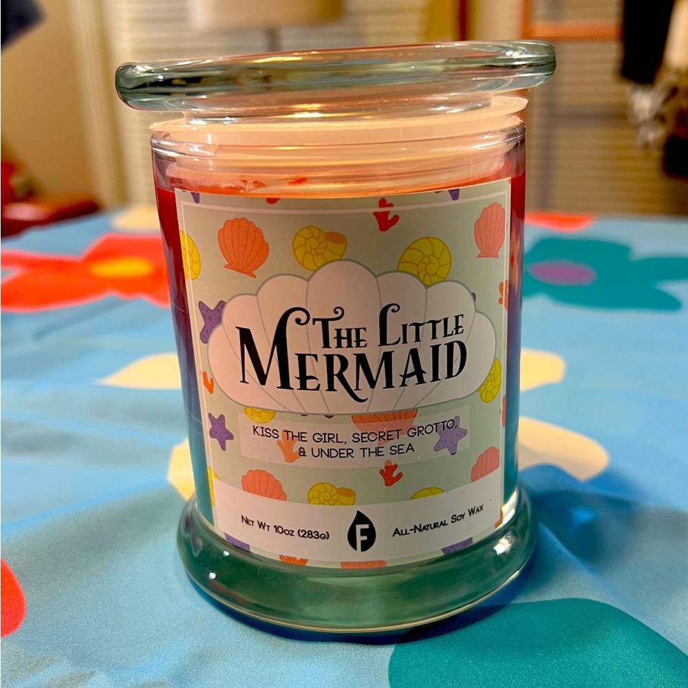 Little Mermaid Scented Three Layer Candle!! SO CUTE 😍